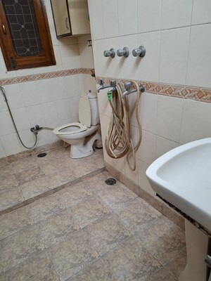 Bathroom in 2 BHK Builder Floor at Greater Kailash Part 3 – for Rent
