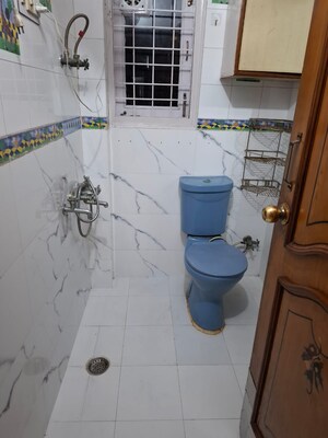 Bathroom in 2 BHK Builder Floor at Greater Kailash Part 3 – for Rent