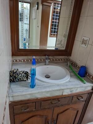 Bathroom in 2 BHK Builder Floor at Greater Kailash Part 3 – for Rent