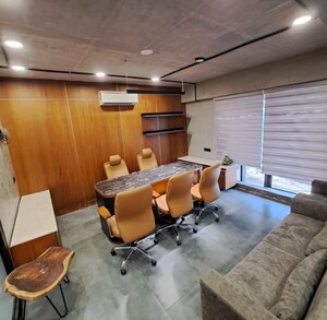 Living Room in  Office Space at Akshar Business Park, Vashi Sector 19f – for Rent