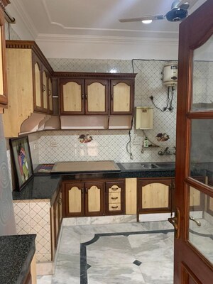Kitchen in 3 BHK Builder Floor at Sukhdev Vihar – for Sale