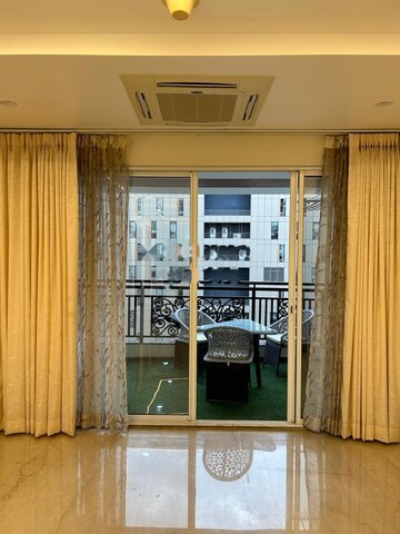 Living Room in 3 BHK Apartment at My Home Bhooja, Hi Tech City – for Rent