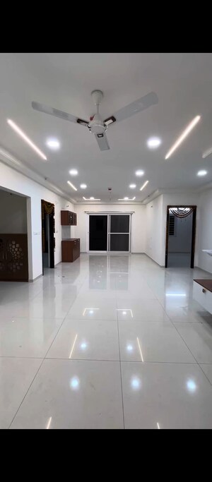 Living Room in 3 BHK Apartment at Rajapushpa Provincia, Narsingi – for Rent