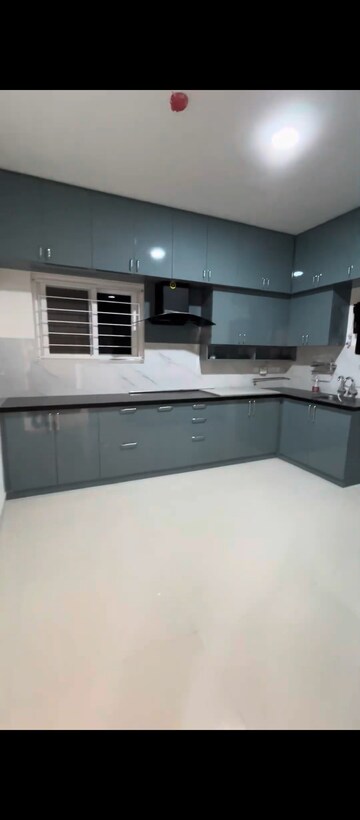 Kitchen in 3 BHK Apartment at Rajapushpa Provincia, Narsingi – for Rent