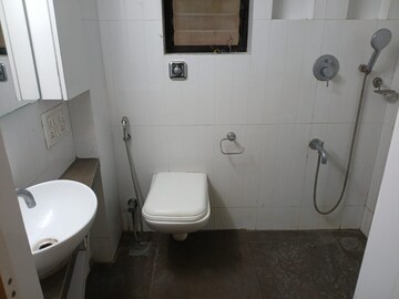 Bathroom in 2 BHK Apartment at Hiranandani Powai Park, Powai – for Rent