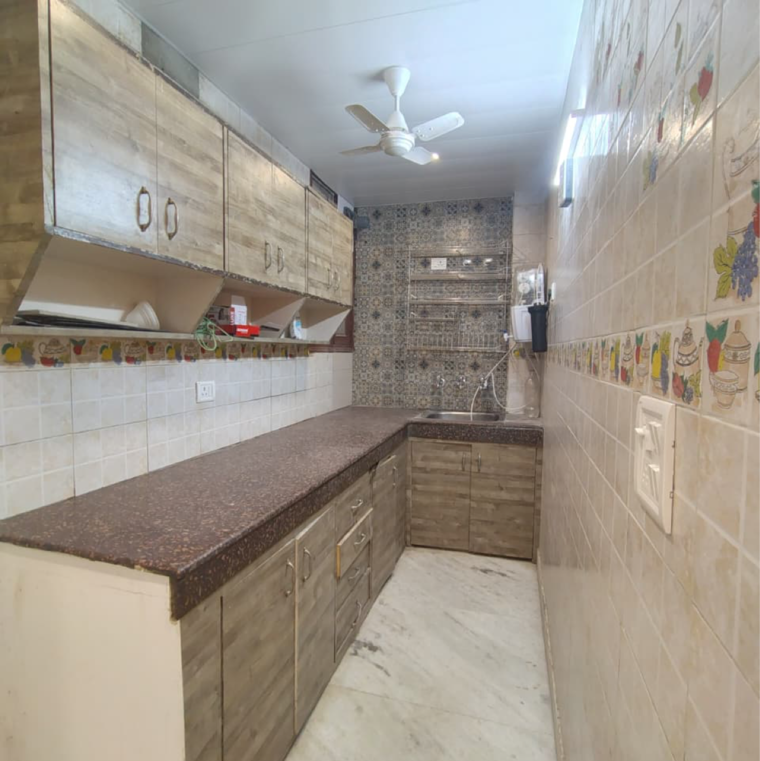 Kitchen, malviya nagar 2 Bedroom 900 Sq.Ft. Builder Floor In Malviya Nagar Delhi 9225499