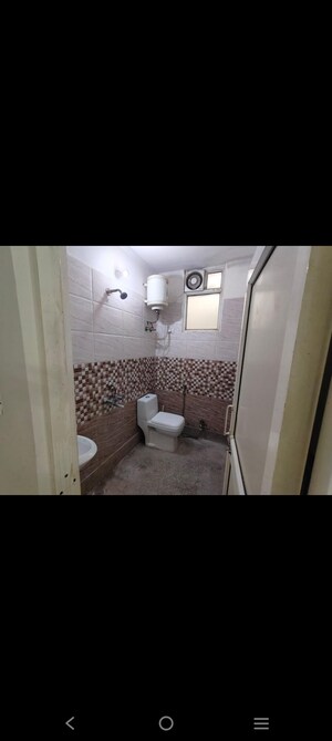 Bathroom in 1 BHK Builder Floor at Saket – for Rent