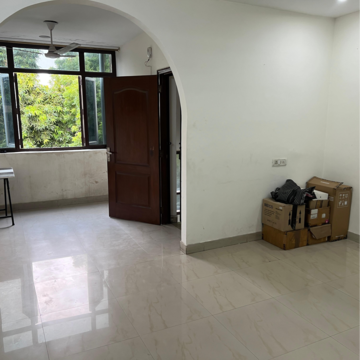 Living Room in 2 BHK Builder Floor at Malviya Nagar – for Rent