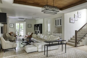 Living Room in 4 BHK Villa at Saligao – for Sale