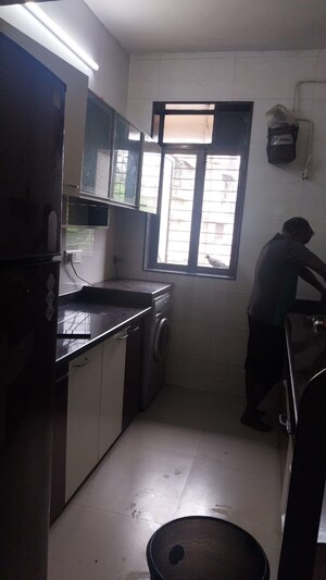 Kitchen in 2 BHK Apartment at Saptarshi CHS, Malad West – for Rent