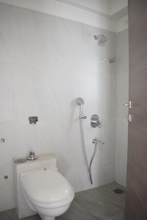 Bathroom in 3 BHK Apartment at Rachana Beverly Hills, Baner – for Sale