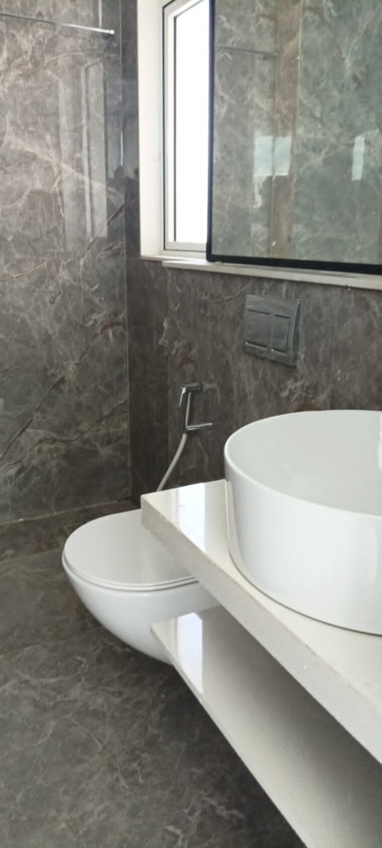 Bathroom, nahar-amaryllis-towers-and-plaza 3 Bedroom 805 Sq.Ft. Apartment In Chandivali Mumbai 9225685