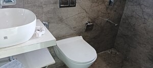 Bathroom in 3 BHK Apartment at Nahar Amaryllis Towers and Plaza, Chandivali – for Rent