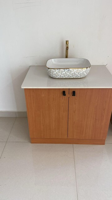 Bathroom in 3 BHK Apartment at INDIS Viva City, Kondapur – for Rent