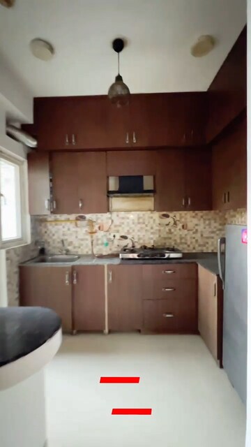 Kitchen in 3 BHK Apartment at Samridhi Grand Avenue, Tech Zone 4 Greater Noida – for Sale