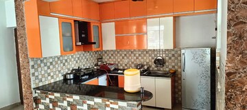 Kitchen in 2 BHK Builder Floor at Piyush Heights, Sector 89 – for Rent
