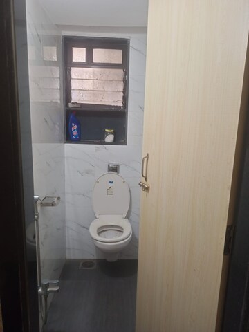 Bathroom in 1 BHK Apartment at Atlanta Manor, Malad East – for Rent