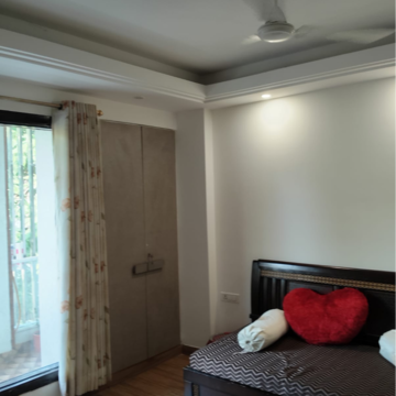 Bedroom in 3 BHK Builder Floor at Kohli One Malibu Town Plot, Sector 47 – for Rent