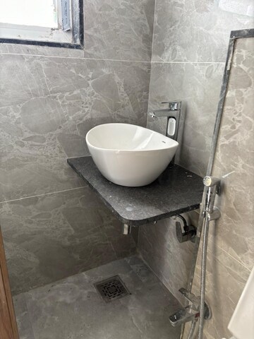Bathroom in 3 BHK Apartment at Bhosale Nagar – for Rent