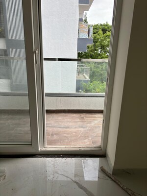 Balcony in 3 BHK Apartment at Bhosale Nagar – for Rent