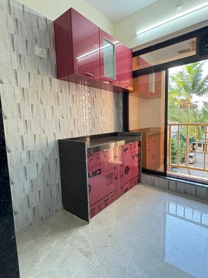 Kitchen in 2 BHK Apartment at Vaishnavi Virat CHS, Virar West – for Sale