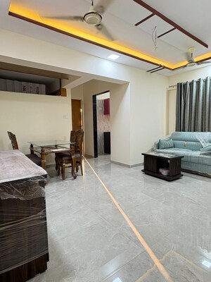 Living Room in 2 BHK Apartment at Vaishnavi Virat CHS, Virar West – for Sale