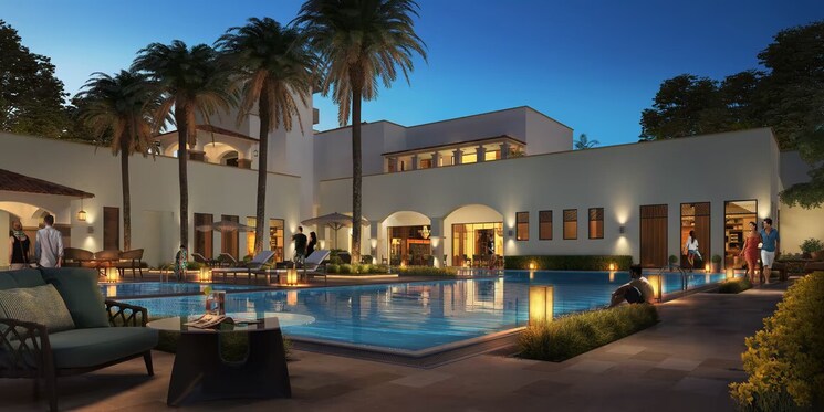 Swimming Pool, emaar-palm-heights 3 Bedroom 2025 Sq.Ft. Apartment In Sector 77 Gurgaon 9226057