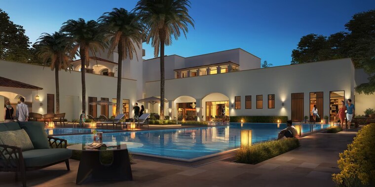 Swimming Pool, emaar-palm-heights 3 Bedroom 2025 Sq.Ft. Apartment In Sector 77 Gurgaon 9226057