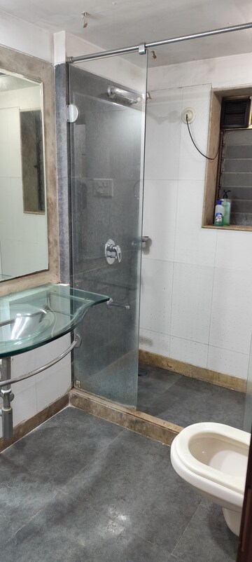 Bathroom in 2 BHK Apartment at K Raheja Corp Maple Leaf, Powai – for Rent