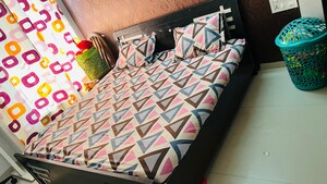 Bedroom in 2 BHK Apartment at Alcon Renaissant, Kharadi – for Rent