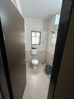 Bathroom in 3 BHK Apartment at Suyog Spring Field, Kharadi – for Rent