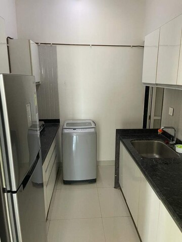 Kitchen in 2 BHK Apartment at Omkar Ananta, Goregaon East – for Rent