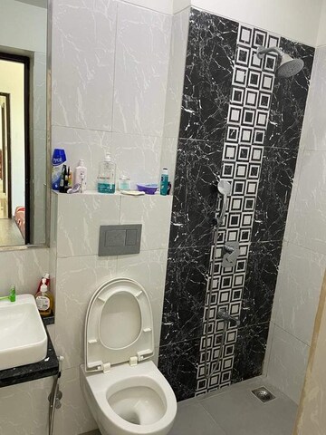Bathroom in 2 BHK Apartment at Omkar Ananta, Goregaon East – for Rent