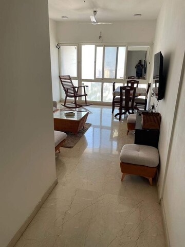 Living Room in 2 BHK Apartment at Omkar Ananta, Goregaon East – for Rent