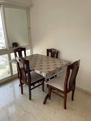 Living Room in 2 BHK Apartment at Omkar Ananta, Goregaon East – for Rent
