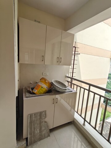 Balcony in 3 BHK Apartment at Sector 19b Dwarka – for Rent