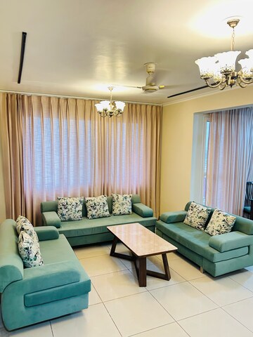 Living Room in 2.5 BHK Apartment at Greater Mohali – for Rent