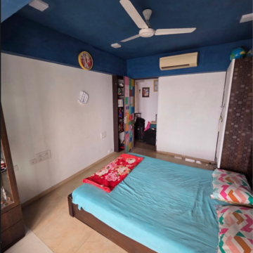 Bedroom in 2 BHK Apartment at Goregaon East – for Rent