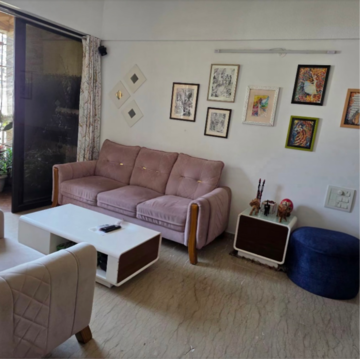 Living Room in 2 BHK Apartment at Goregaon East – for Rent