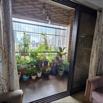 Living Room in 2 BHK Apartment at Goregaon East – for Rent