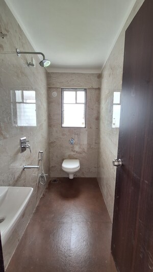 Bathroom in 1 BHK Apartment at Shubhangam Apartment, Warje – for Sale