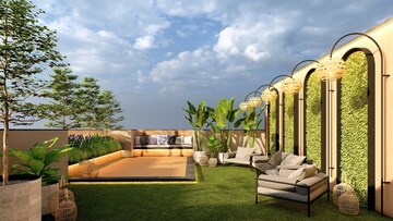 Terrace in 2 BHK Apartment at MPR Mahavir Darshan, Dahisar East – for Sale