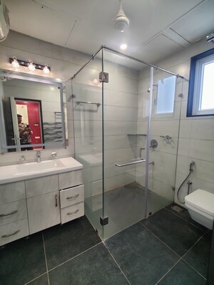 Attached Bathroom in 4 BHK Apartment at My Home Bhooja, Hi Tech City – for Sale