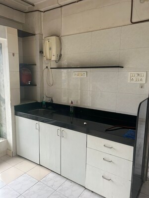 Kitchen in 1 BHK Apartment at Prabhadevi CHS, Prabhadevi – for Rent