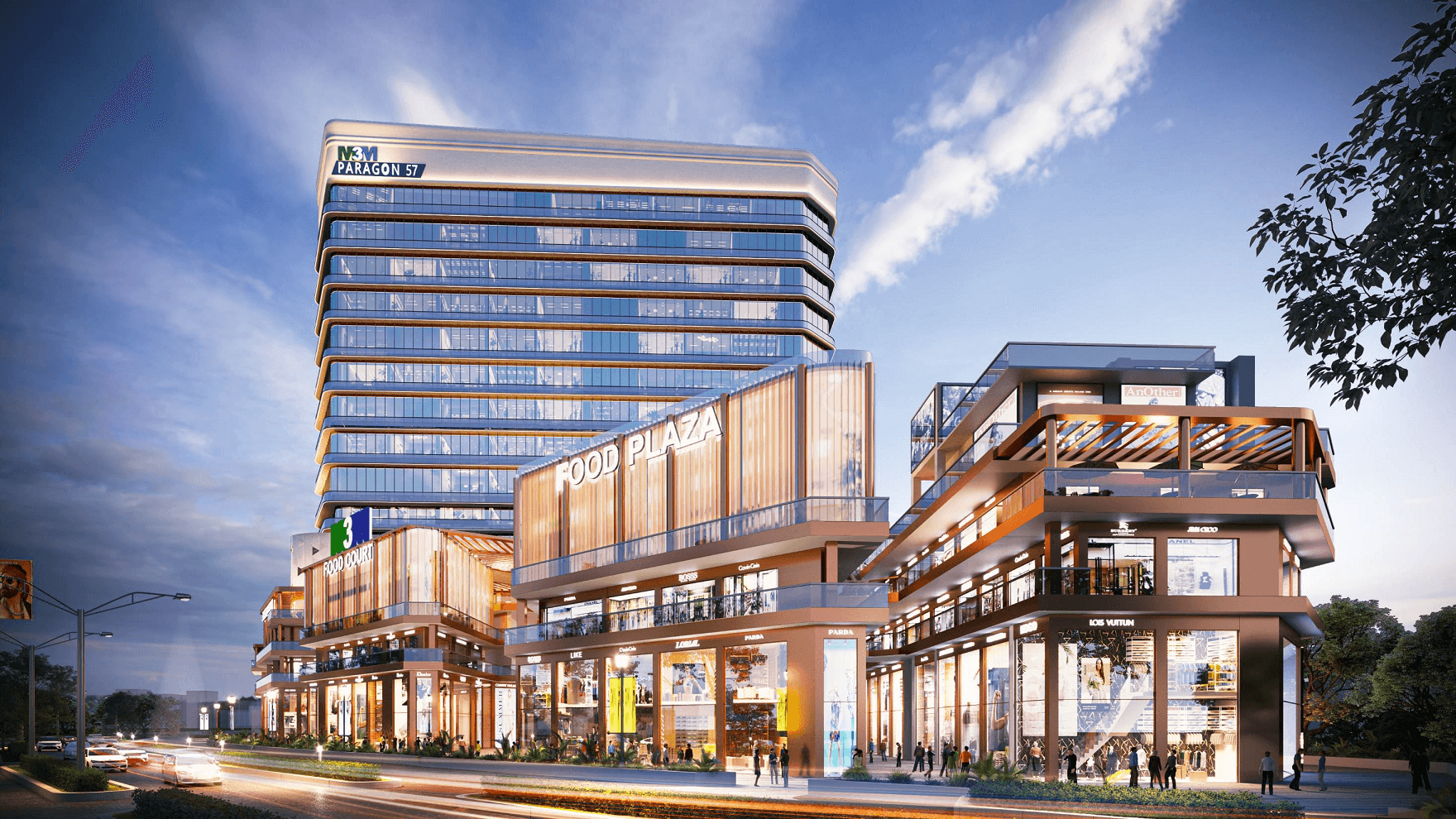 Showroom For Sale in M3M Paragon 57