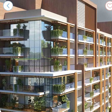 Balcony in 2 BHK Apartment at Adani Atelier Greens, Koregaon Park – for Sale