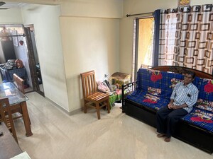 Bedroom in 2 BHK Apartment at Aristo Divine, Kharghar Sector 18 – for Rent