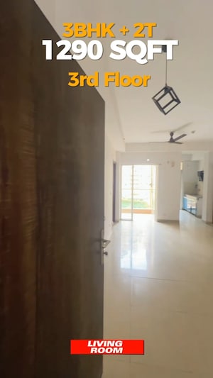 Building Lobby in 3 BHK Apartment at Ajnara Homes, Sector 16b Greater Noida – for Sale