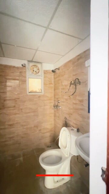 Bathroom in 3 BHK Apartment at Ajnara Homes, Sector 16b Greater Noida – for Sale