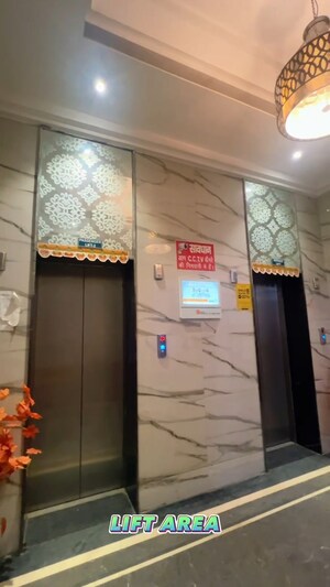 Building Lobby in 3 BHK Apartment at Ajnara Homes, Sector 16b Greater Noida – for Sale